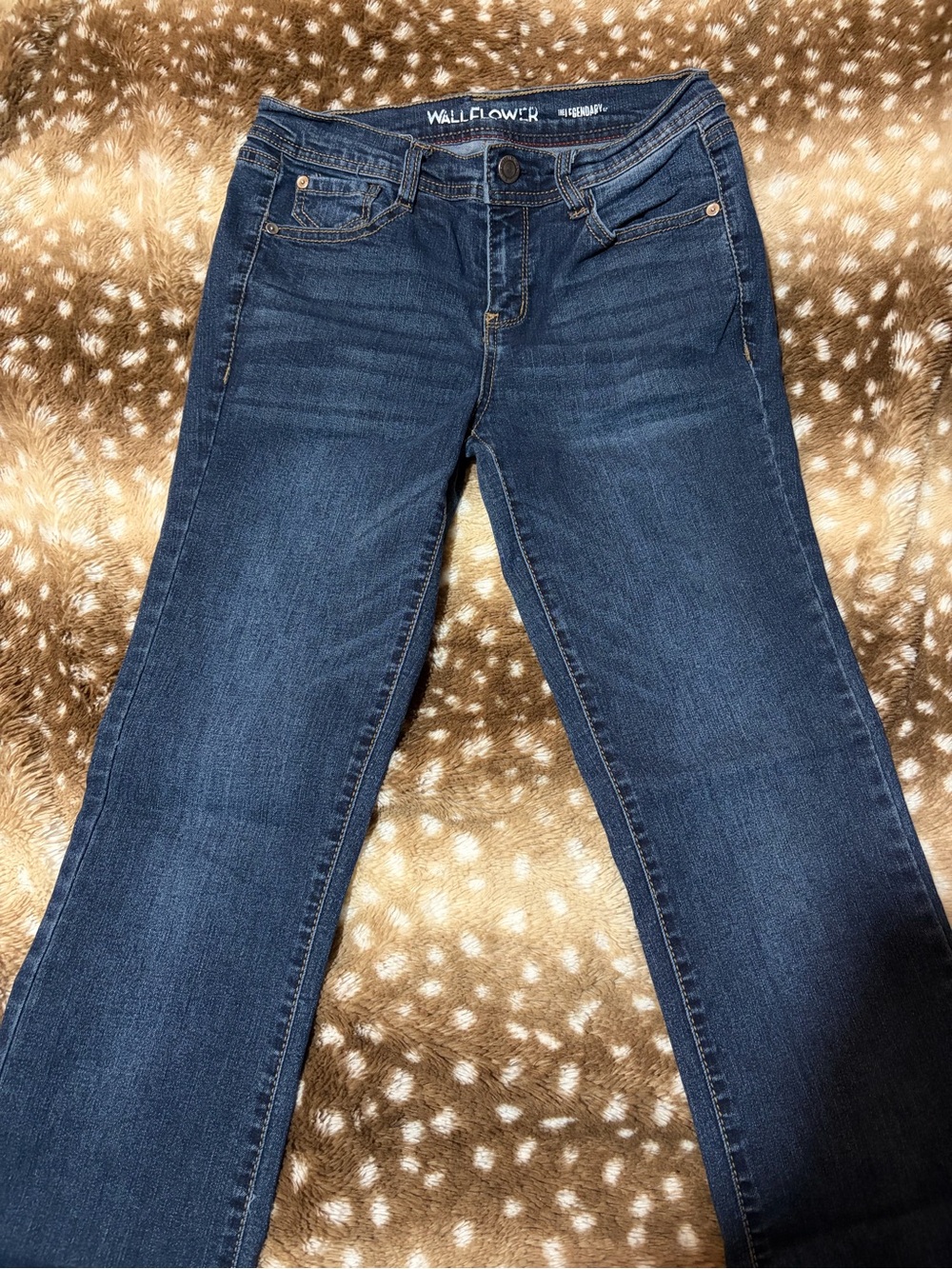 Vintage Wallflower Women's Dark Blue Bootcut Jeans